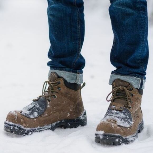 Red Wing King Toe Metguard 4456 Boots GUC Size 10.5D.     S3969 main image 12